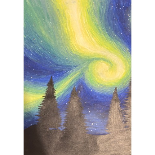 302C - Original piece of art titled 