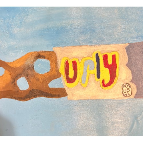 302L - Original piece of art titled 