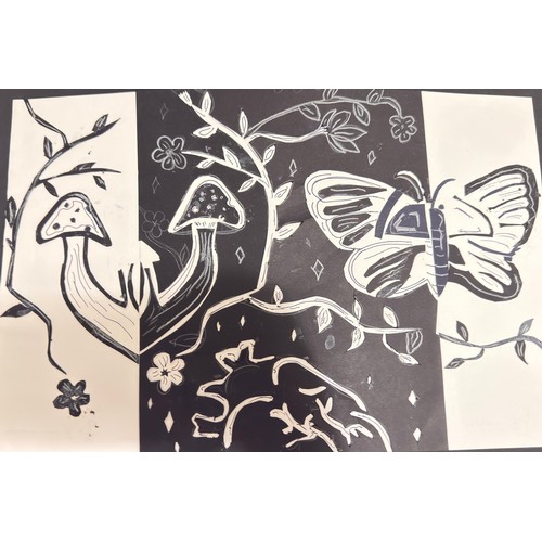 302P - Original piece of art titled 