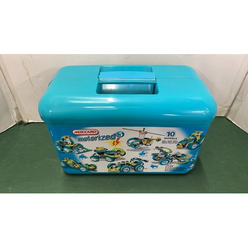 287 - MECCANO CASE WITH DIE CAST MODEL CARS