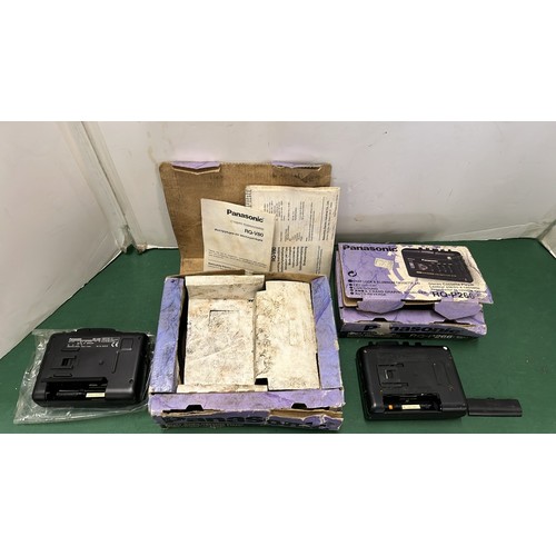289 - 2 X RETRO PANASONIC CASSETTE PLAYERS