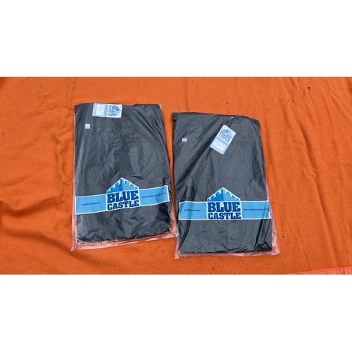 300 - 2 X BLUE CASTLE WORK TROUSERS