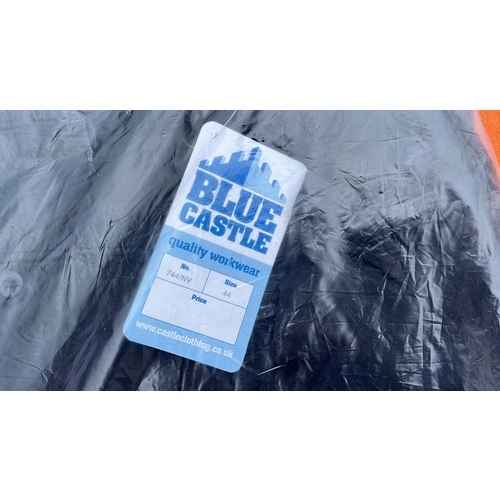 300 - 2 X BLUE CASTLE WORK TROUSERS