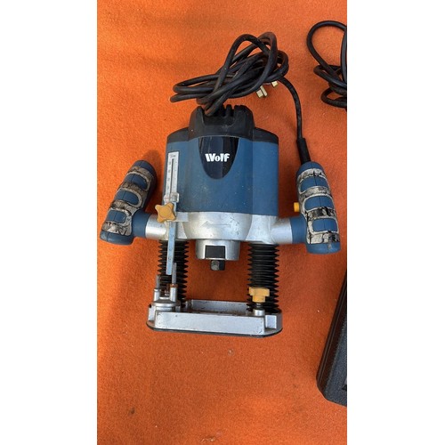 SAW , WOLF ROUTER AND TREND BITS