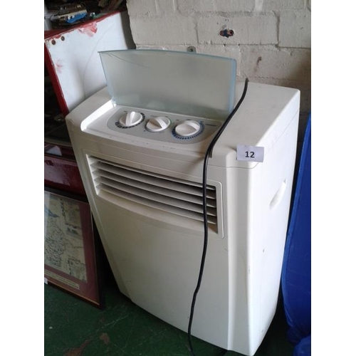 12 - EHS Manchester white portable air conditioning unit, model wa-903