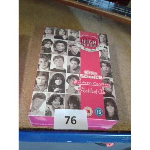 76 - New and sealed john Hughes high school yearbook, weird science, sixteen candles and The Breakfast Cl... 