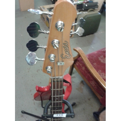 119 - Encore electric bass guitar