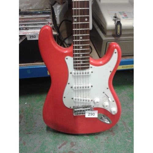 290 - Red Tiger electric guitar