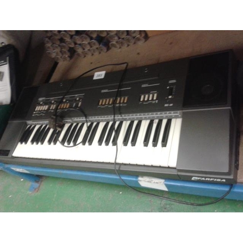 283 - Farfisa SG 49 electronic keyboard