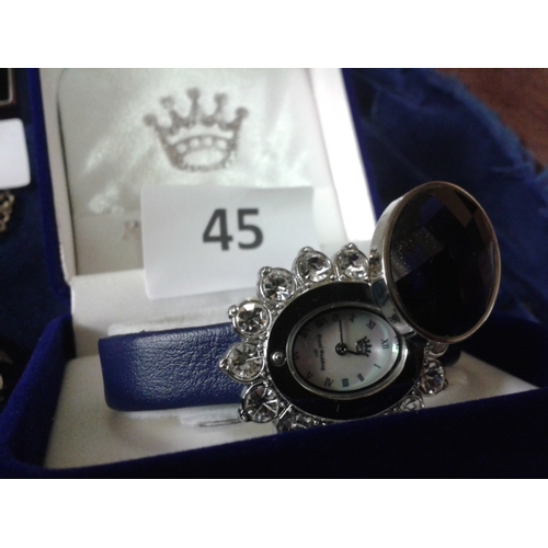 45 - New ladies watch to commemorate the engagement of Prince William and Catherine Middleton. Based on t... 