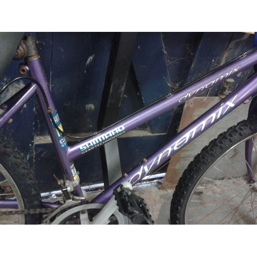 174 - Purple Dynamics ladies 10 speed mountain bike