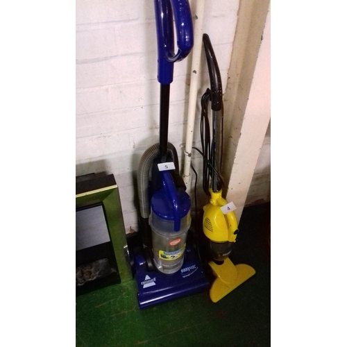 5 - Bissell easy vac lightweight bagless upright vacuum cleaner, good working order