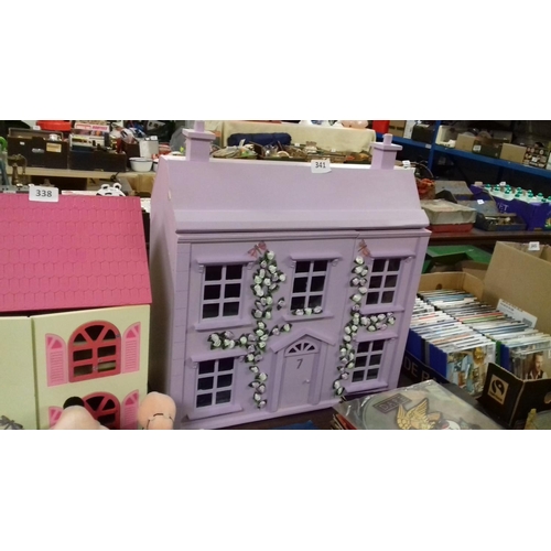 341 - Dolls house approx 60 x 26 cm