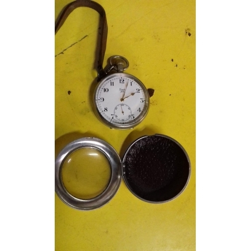 54 - Limit number 22 pocket watch in protective case and in working order