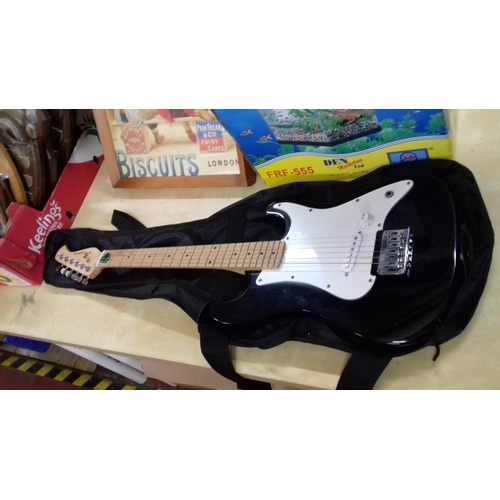 322 - Westfield electric guitar with soft case