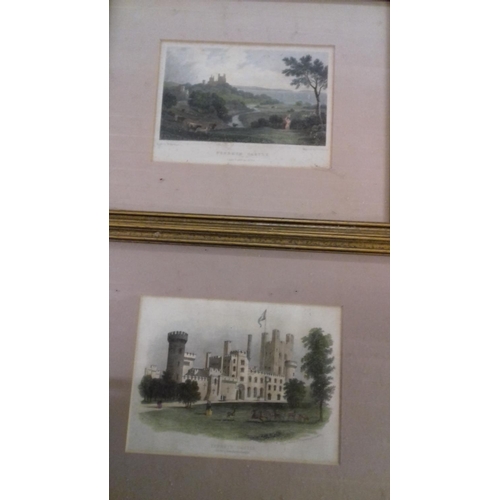 169 - Quantity of framed north wales scene coloured lithograph prints