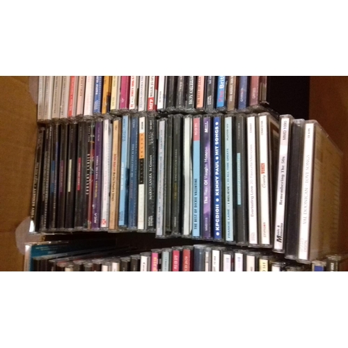 289 - Box of assorted cd albums inc' country music, crooners, the 60's etc