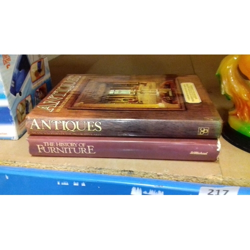 201 - Antiques encyclopedia & the history of furniture books