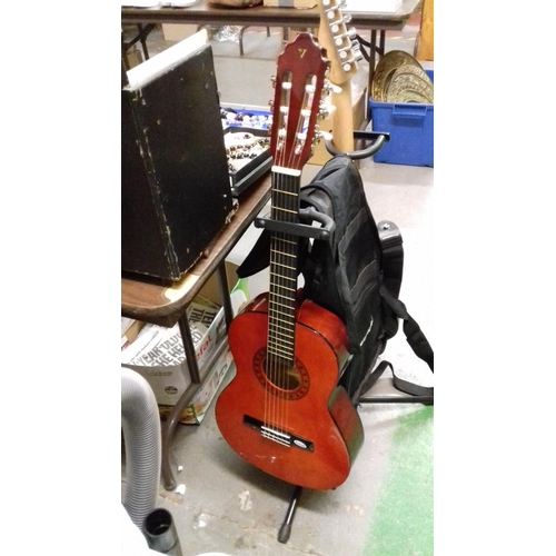 111 - Valencia 3/4 size acoustic guitar model cg-160-34