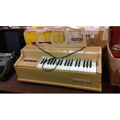 Rosedale electric chord deals organ