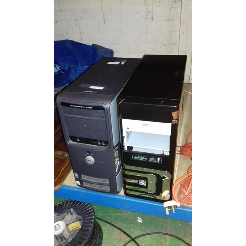 213 - Dell 3100 tower computer and 1 other