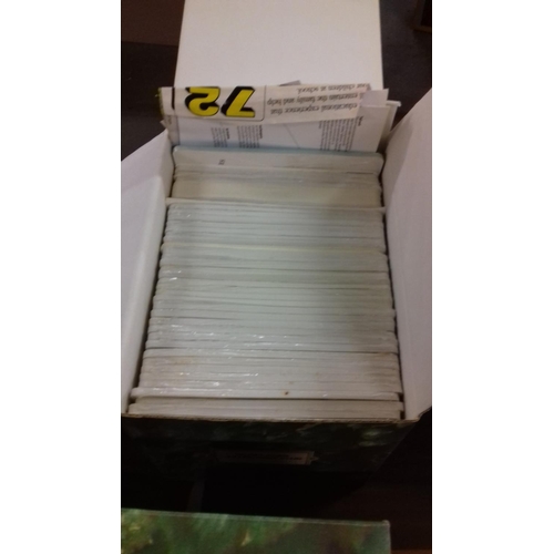 303 - 2 x boxes of warplanes collectors club cards, mainly still in sealed packs