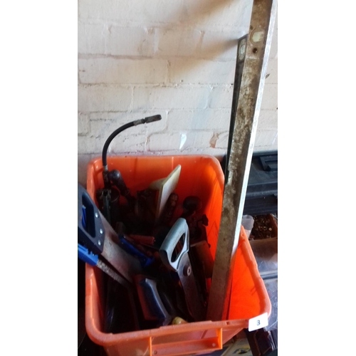 3 - 7 x boxes of assorted miscellaneous garage & shed clearance tools and hardware