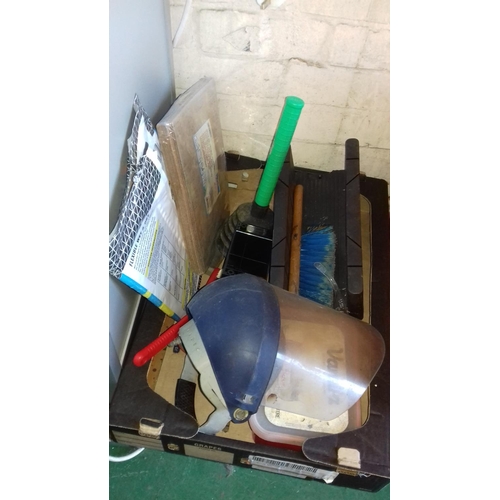 3 - 7 x boxes of assorted miscellaneous garage & shed clearance tools and hardware