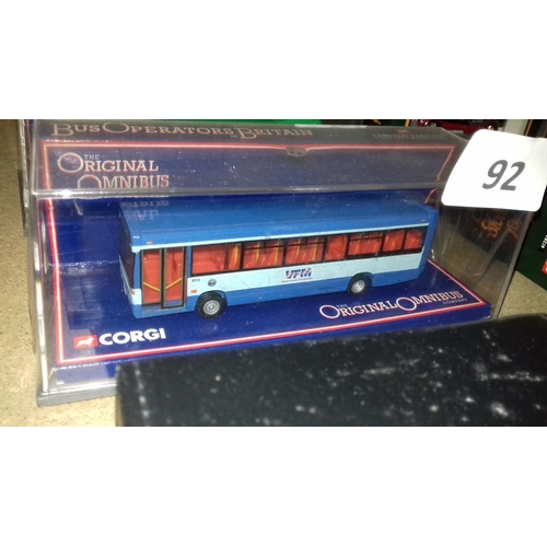 92 - New and sealed corgi original omnibus company, limited edition, 1/76 scale dennis dart vfm