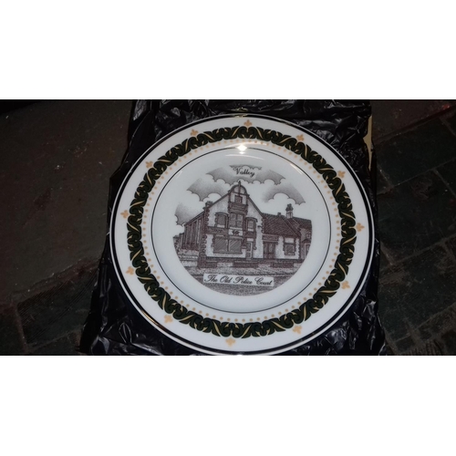 131 - Boxed set of six 1999 Canterbury collection limited edition valley, Anglesey collectors plates