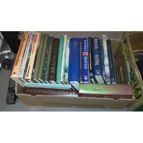 266 - 3 x boxes of assorted non-fiction books