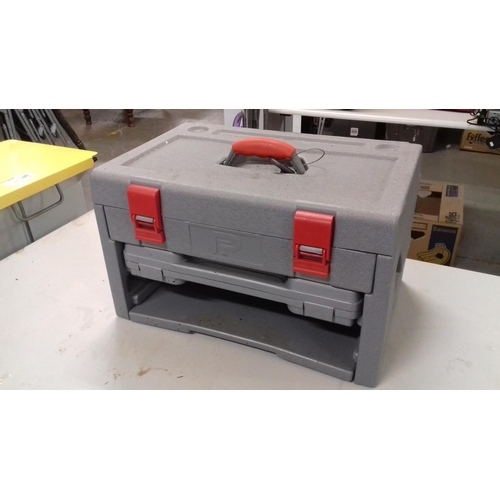 166 - Performance power hard plastic tool chest and contents