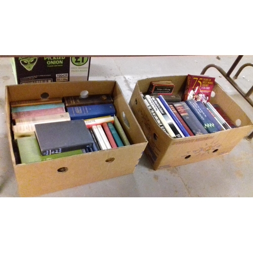 178 - 5 x boxes of assorted old books etc