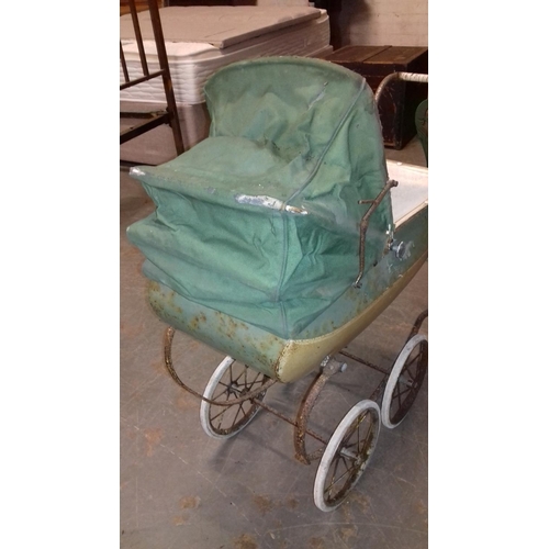 143 - Vintage triang dolls pram