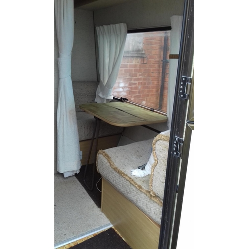 235 - Knowsley eros 3 berth 4 touring caravan in good general condition with no leaks. comes with awning