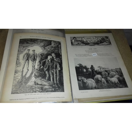 182 - Bundle of late victorian magazines being girls own paper, boys own paper & sunday dating from 1893 -... 