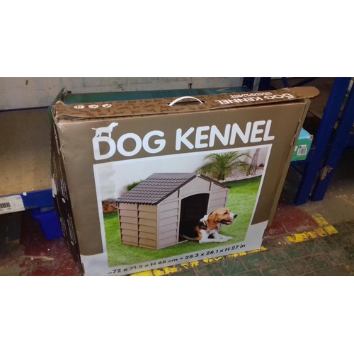 26 - New and boxed starplast dog kennel 72 x 71.5 x 68 cm