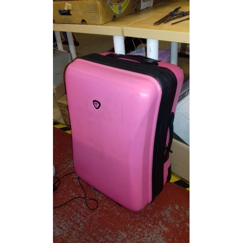 1 - Pink international traveller expanding travel case