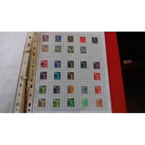 56 - Folder of assorted united kingdom stamps