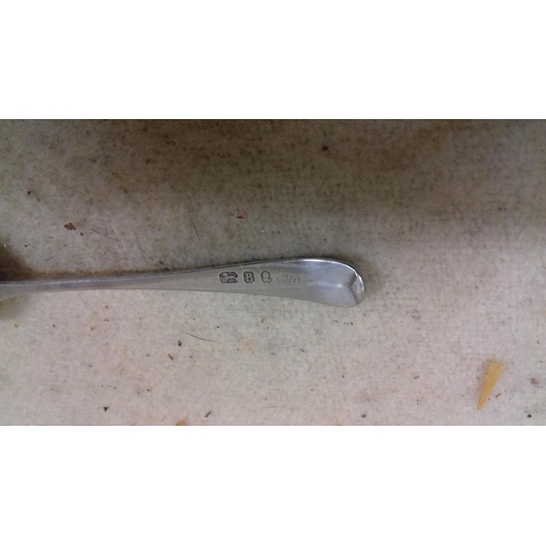 569 - London 1797 hallmarked silver teaspoon