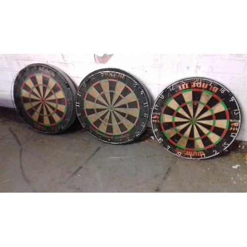 65 - 3 x bristle dart boards