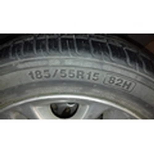 192 - Set of 4 x rover 25, 4 stud alloy wheels, 185/55 R15, all with very good tyres