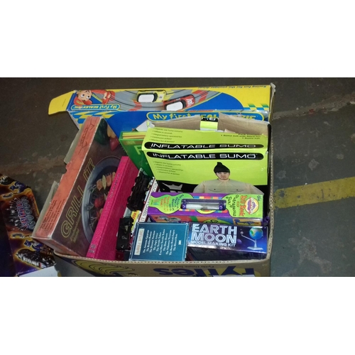 425 - Box of assorted mainly toys and games etc