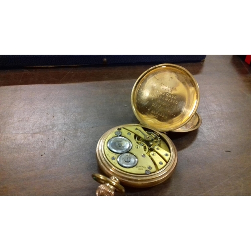 692 - Sir John Bennett ltd London 'the spartan' 15 jewel pocket watch, works intermittently