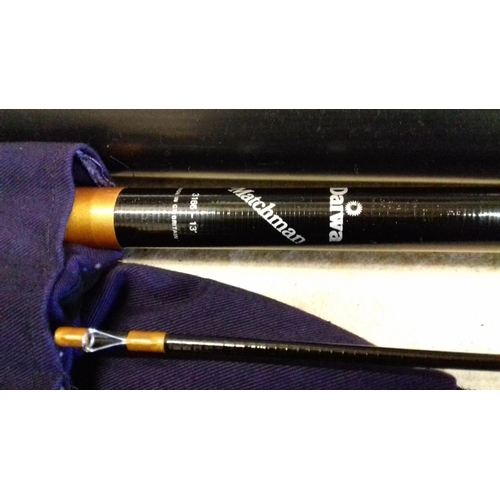 16 - Daiwa 'matchman' 13 ft 3 piece float rod in hard case