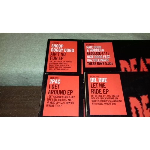 69 - Bundle of 4 x Death Row Records 12