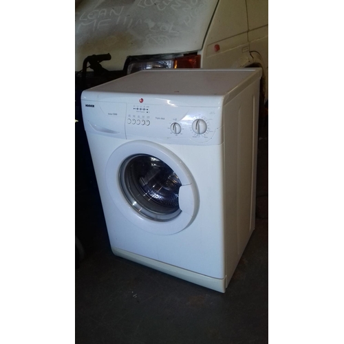 447 - White hoover select 1500 spin washing machine