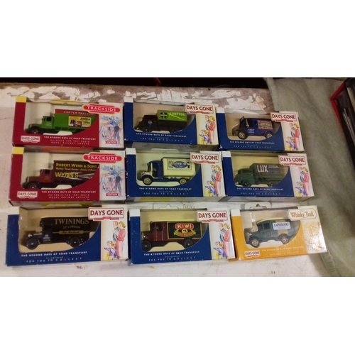 316 - 9 x boxed Lledo days gone vehicles