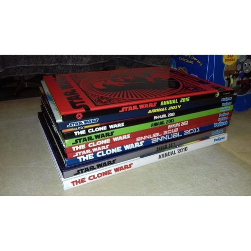 60 - Bundle of Star Wars and Star Wars Clone Wars annuals from 2010-2015