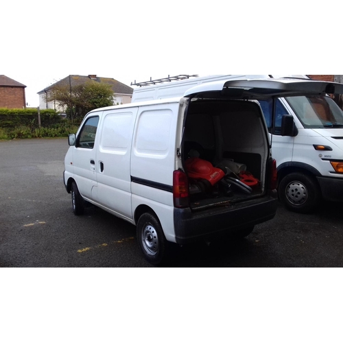 355 - 2000 registered Suzuki Carry panel van. 1300cc petrol with MOT 25th April 2018. 140k mileage and res... 